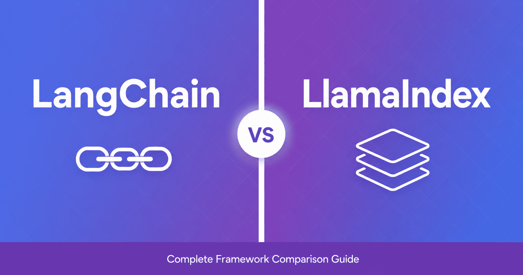 LangChain vs LlamaIndex 2026 framework comparison for RAG pipelines